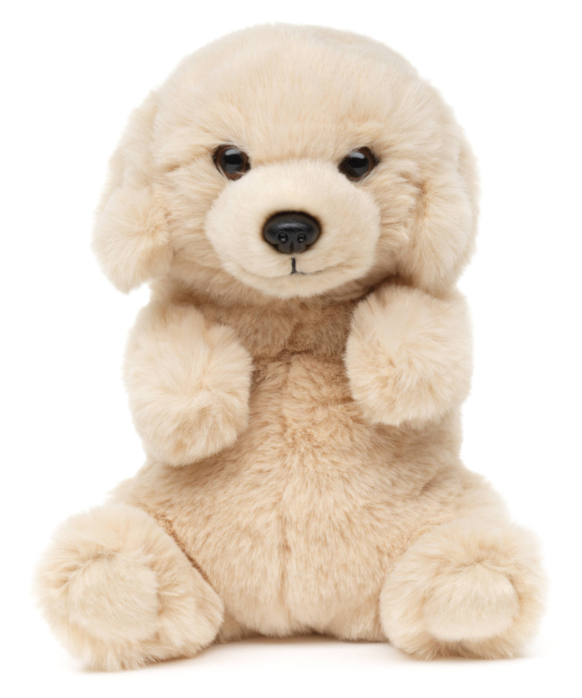 Sitting labrador plush toy