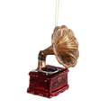 Vintage Gramophone Christmas Bauble