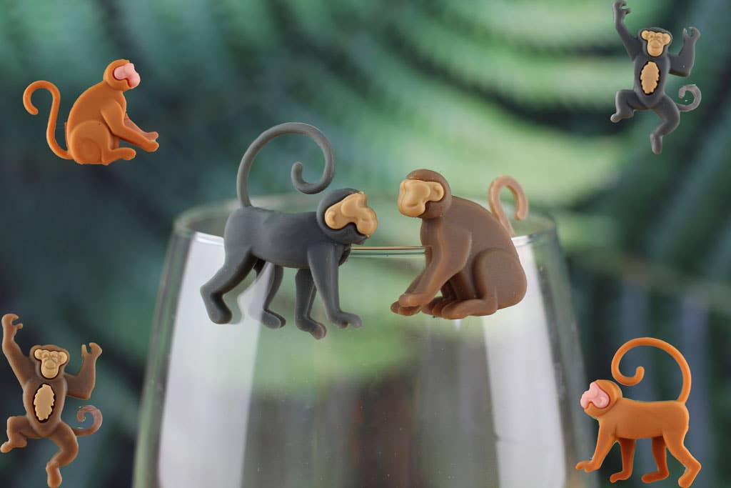 Jungle Glass Markers - Monkeys