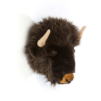 Alex the Buffalo Plush Wall Decoration