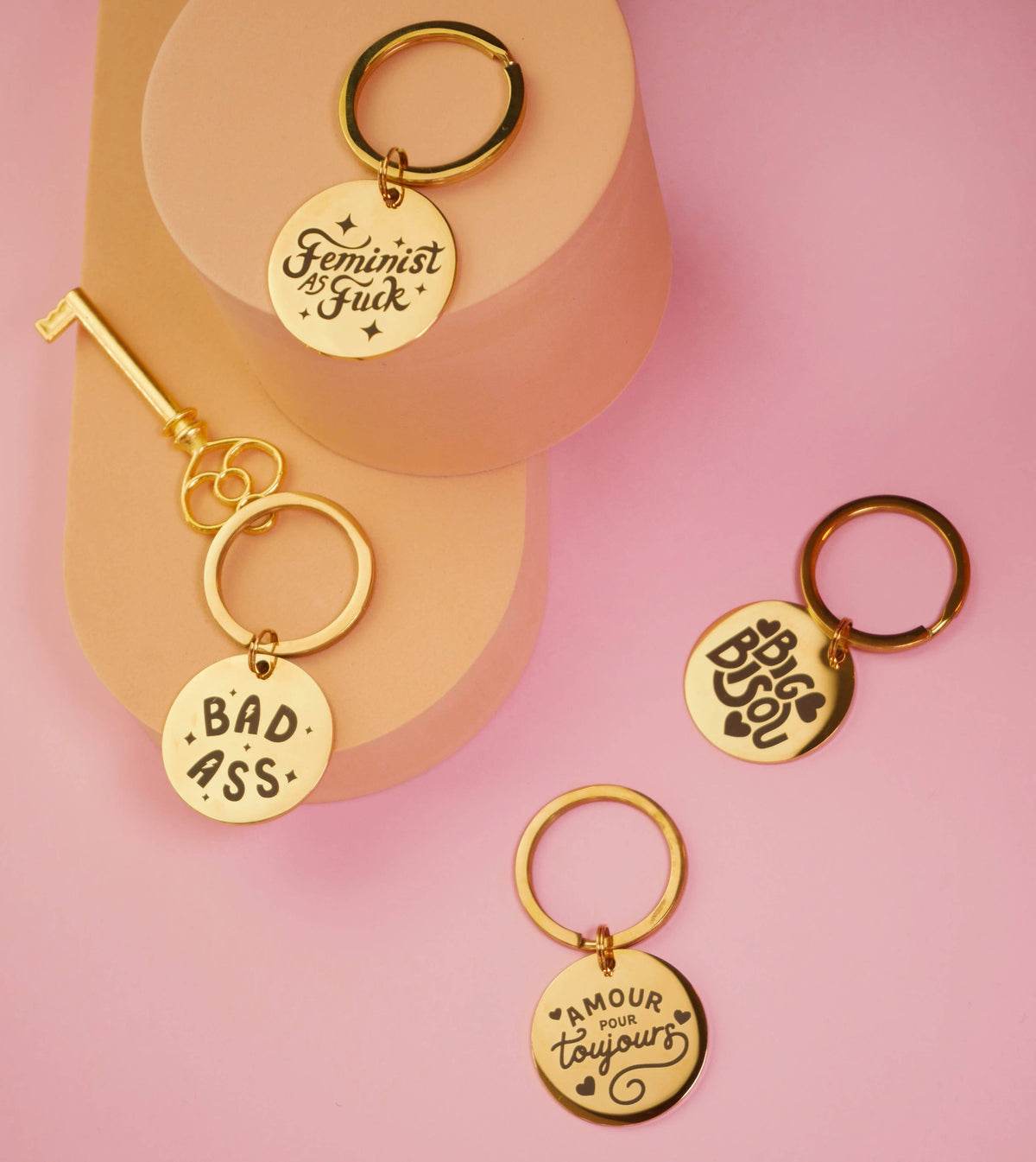 Badass Keychain
