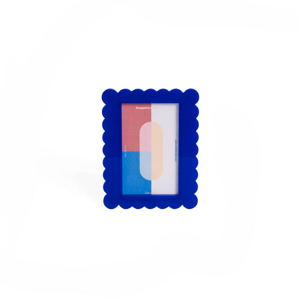 Cadre Photo Mini Vagues Bleues Helio Ferretti Vue 2