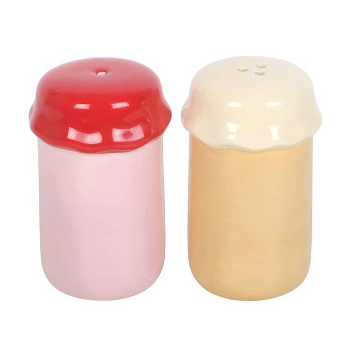 Salt and Pepper Peanut Butter & Jelly Jar