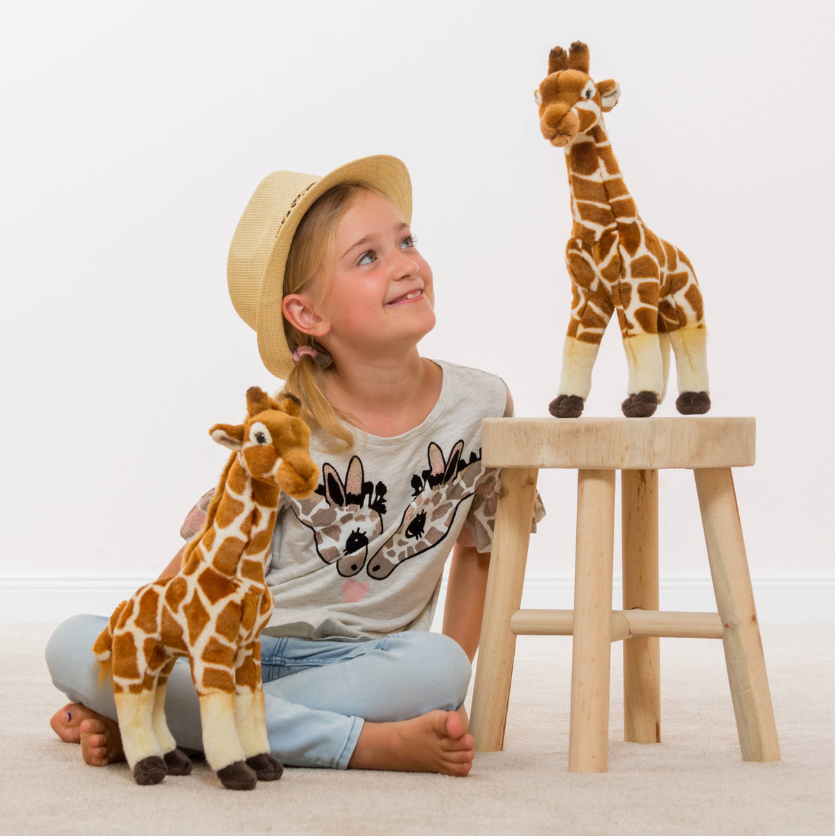 Standing Giraffe Plush