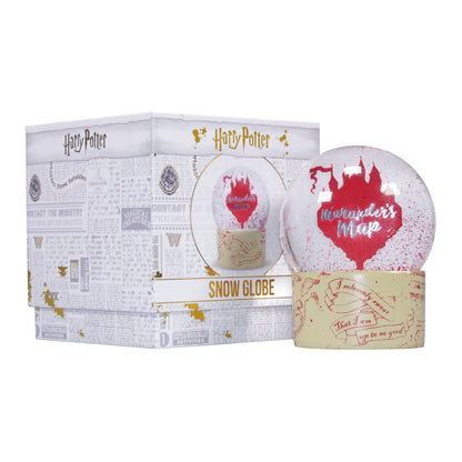 Boxed snow globe (65 mm) - Harry Potter (Marauder's Map)