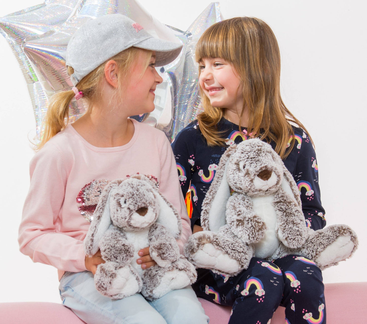 Peluche Lapin Gris