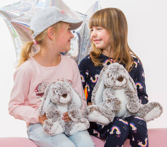 Grey Rabbit Plush Toy