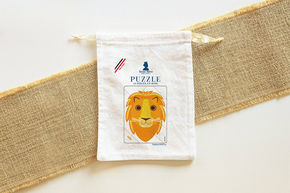 Puzzle en Bois Lion