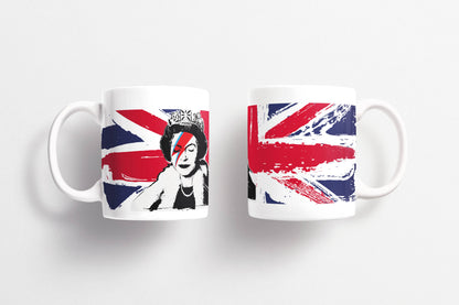 Banksy ceramic mug 325 ml - Lizzy Stardust