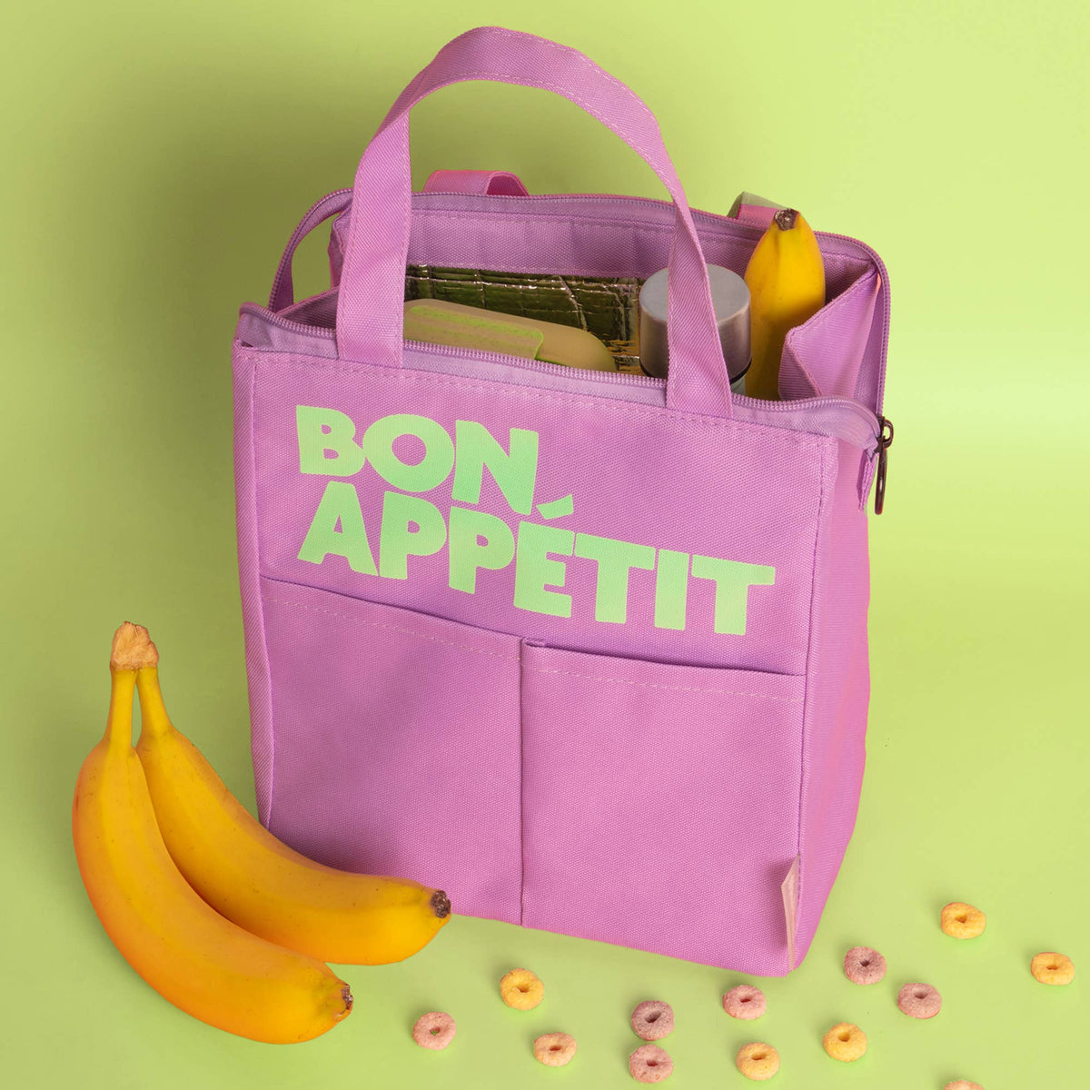 Borsa termica "Bon Appétit" - Viola