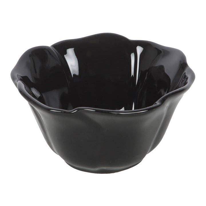 Vide Poche Fleur Rose Noire