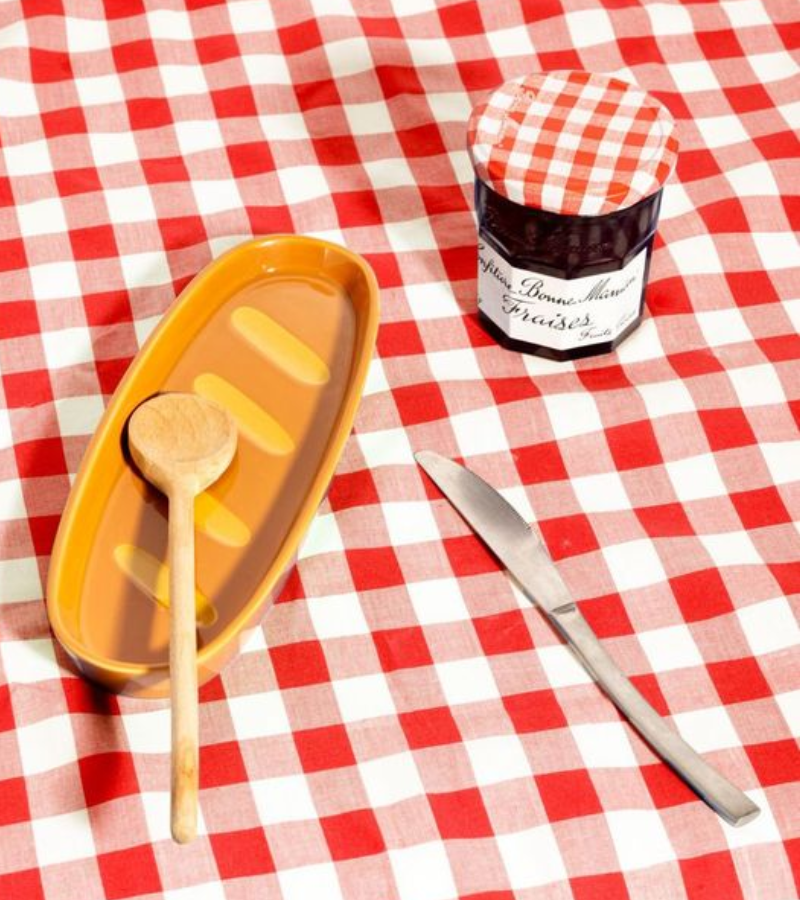 Plate / spoon rest Baguette