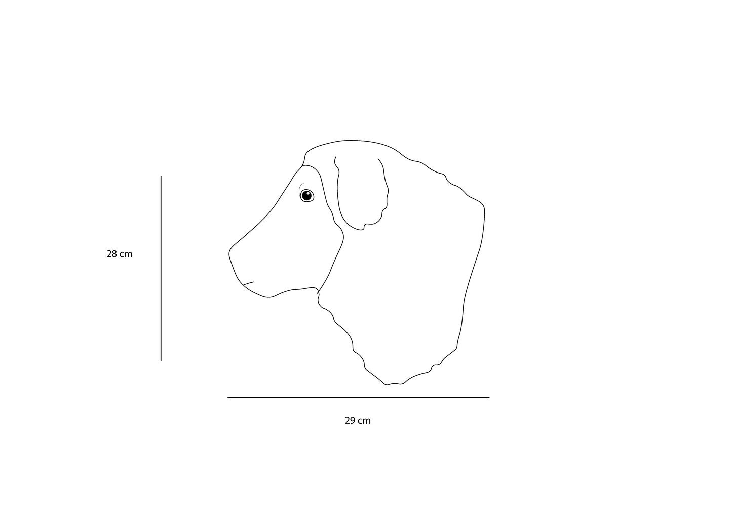 Harry the Sheep Plush Wall Decoration