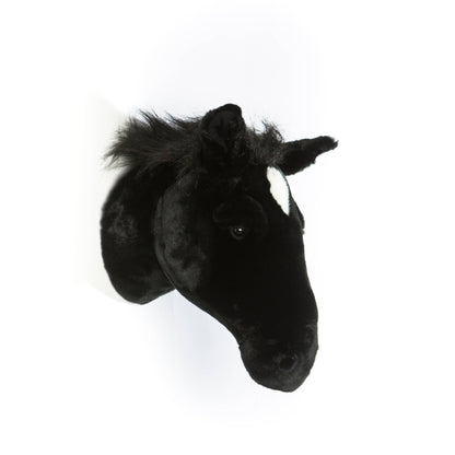 Wall Decoration Plush Pierre the Black Horse