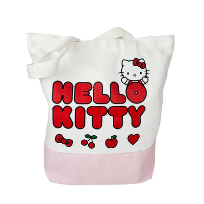 Sac – cabas Hello Kitty rose et blanc | Blueprint Collections – vue 1