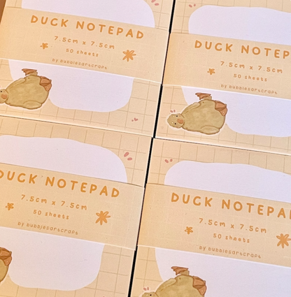 Yellow Duck Notepad