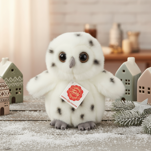 Peluche Harfang des Neiges – 16 cm - Teddy Hermann
