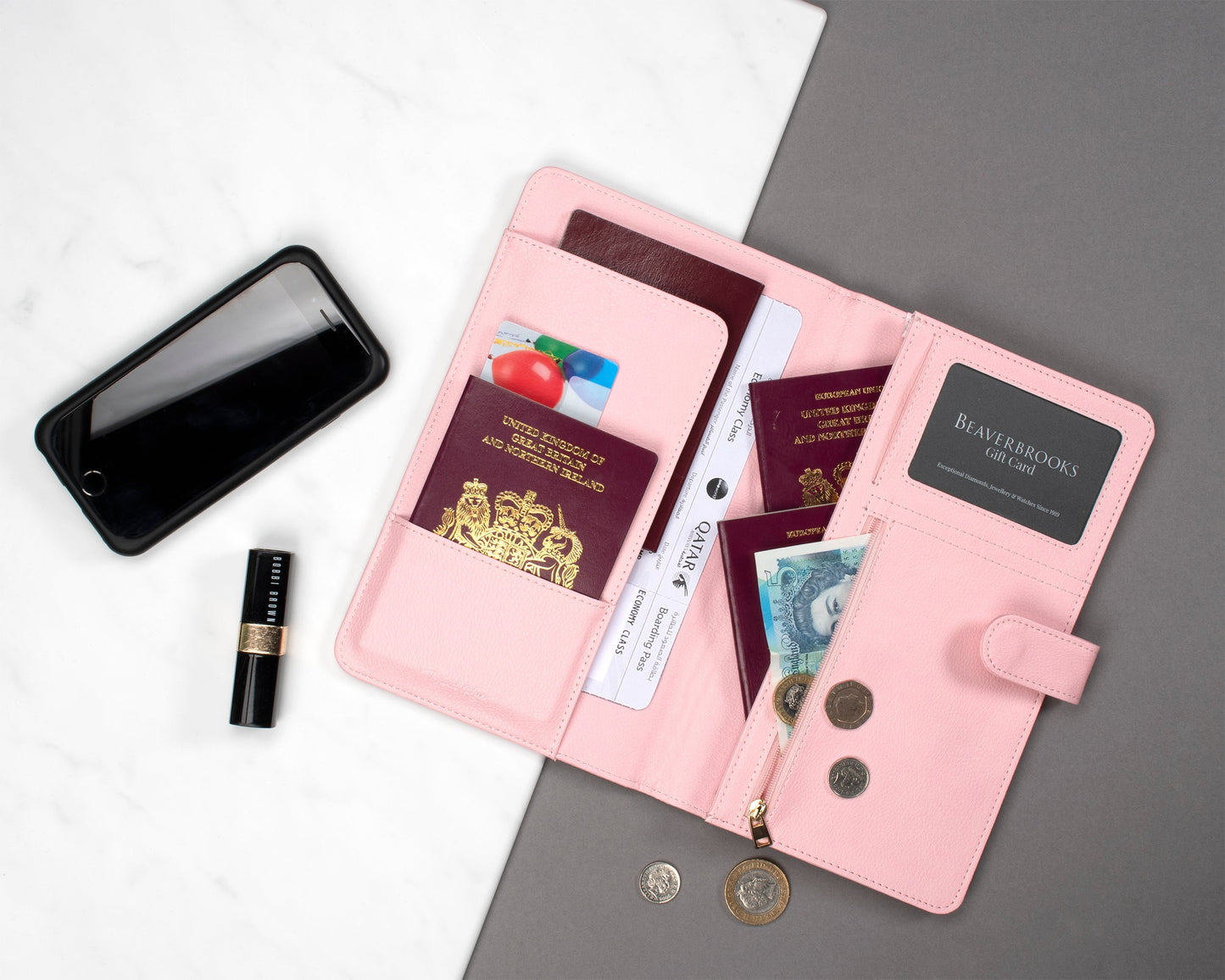 Étui pour passeport – Are We There Yet