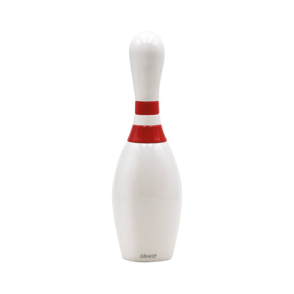 "Bowling" spice mill in white lacquered beech
