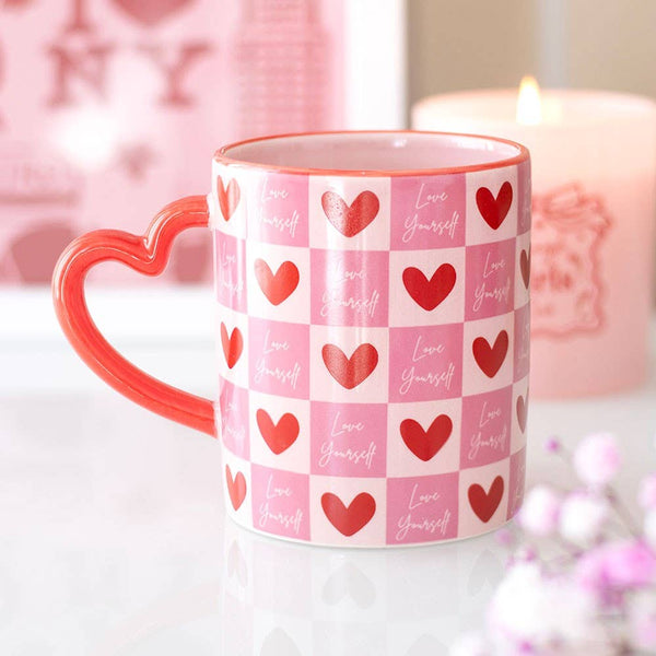 Heart Mug "Love Yourself"