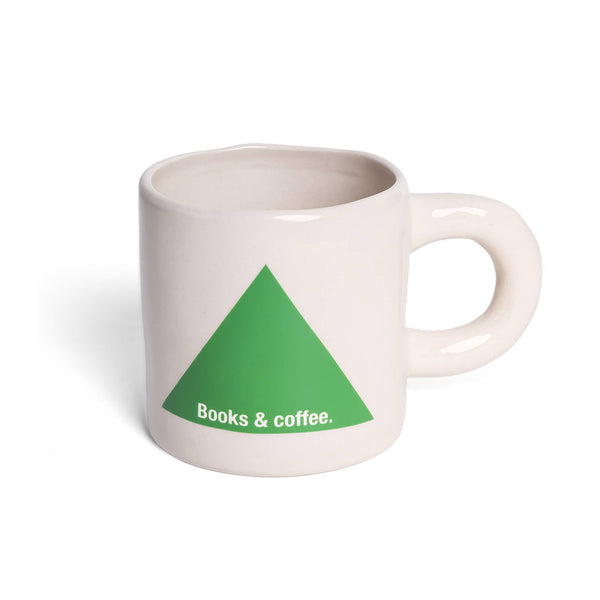 Green Books&coffe Mug Helio Ferretti Vue 2