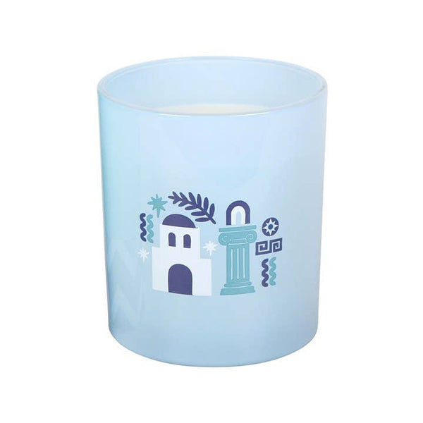 Santorini Coconut and Sea Salt Scented Candle