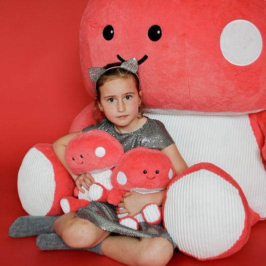 Bouillotte Peluche Warmies Champignon