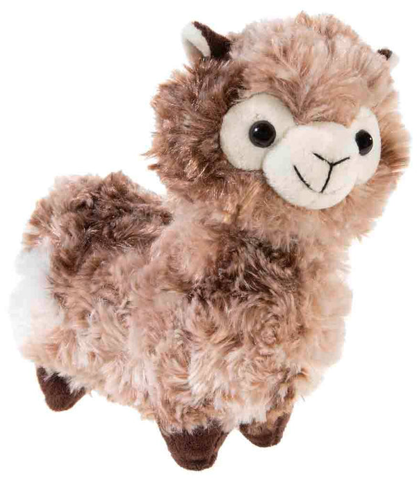 Peluche Lama bouclé - 18 cm — Heunec (visuel 1 sur 3)