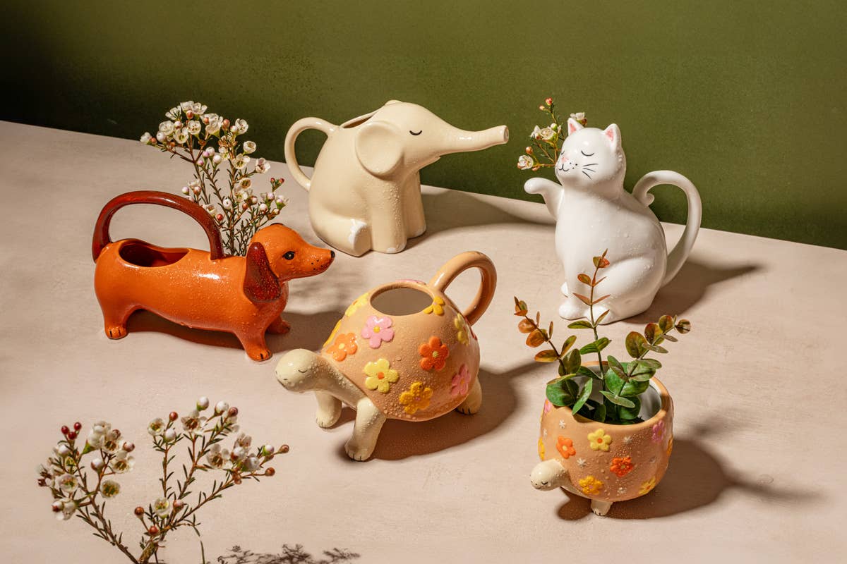 Dachshund watering can