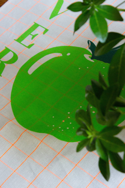 Apple Green Tea Towel
