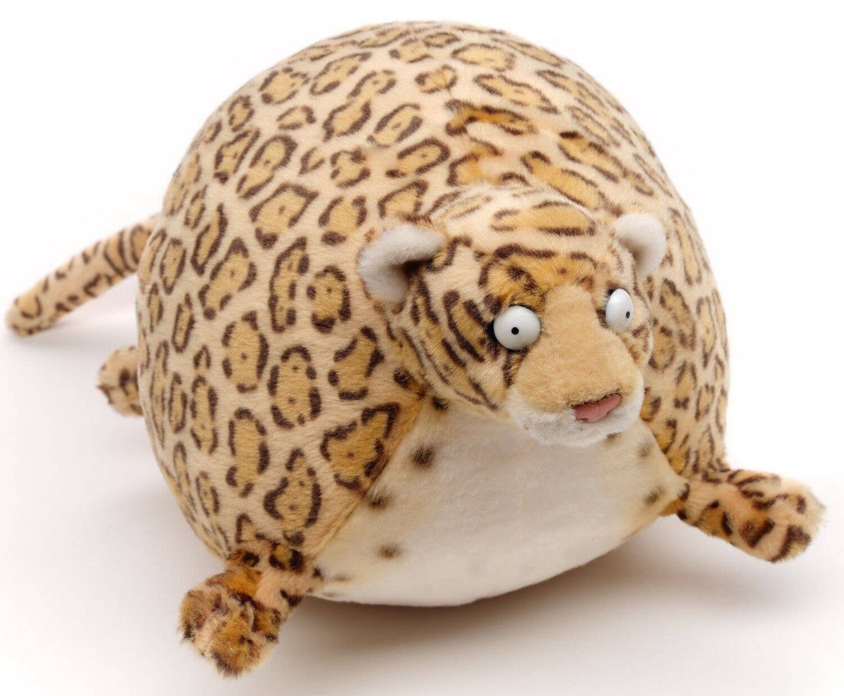 Peluche rollin wild léopard