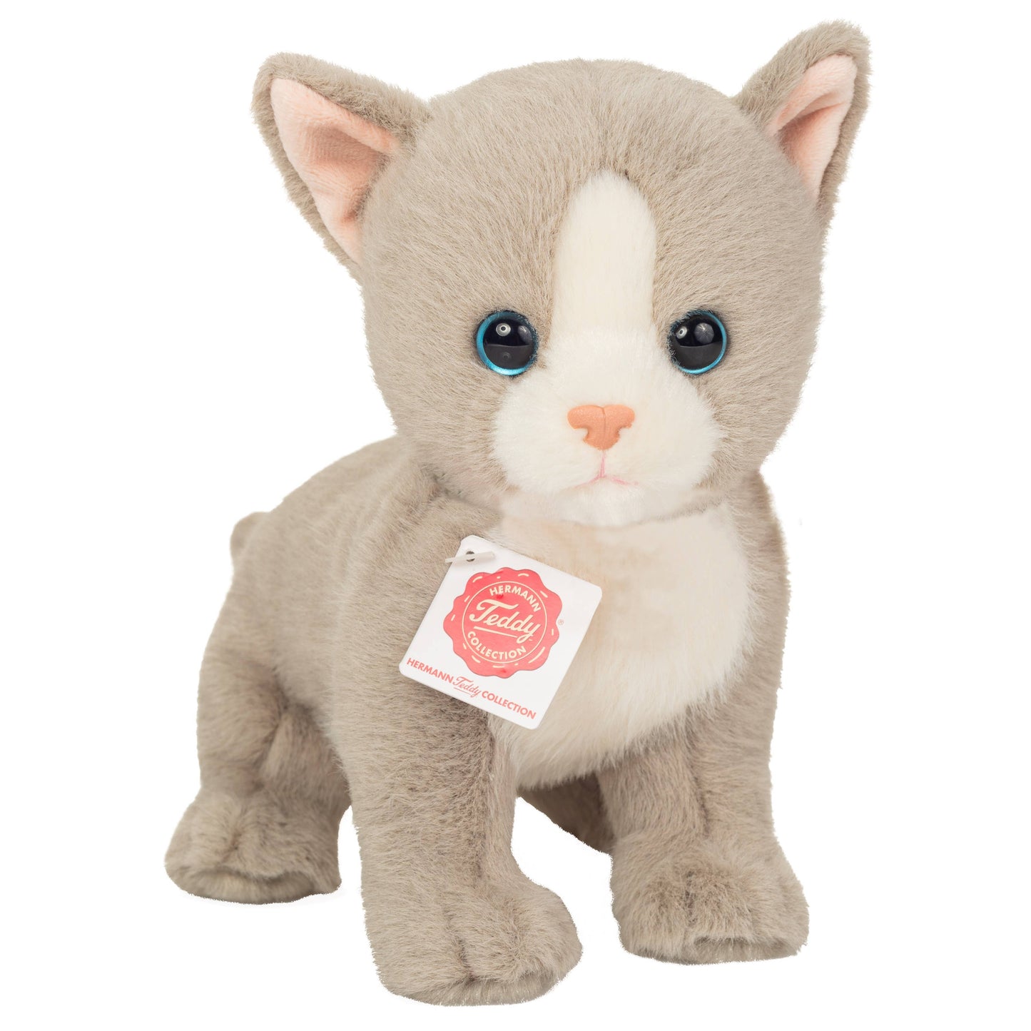 Grey Kitten Plush Toy