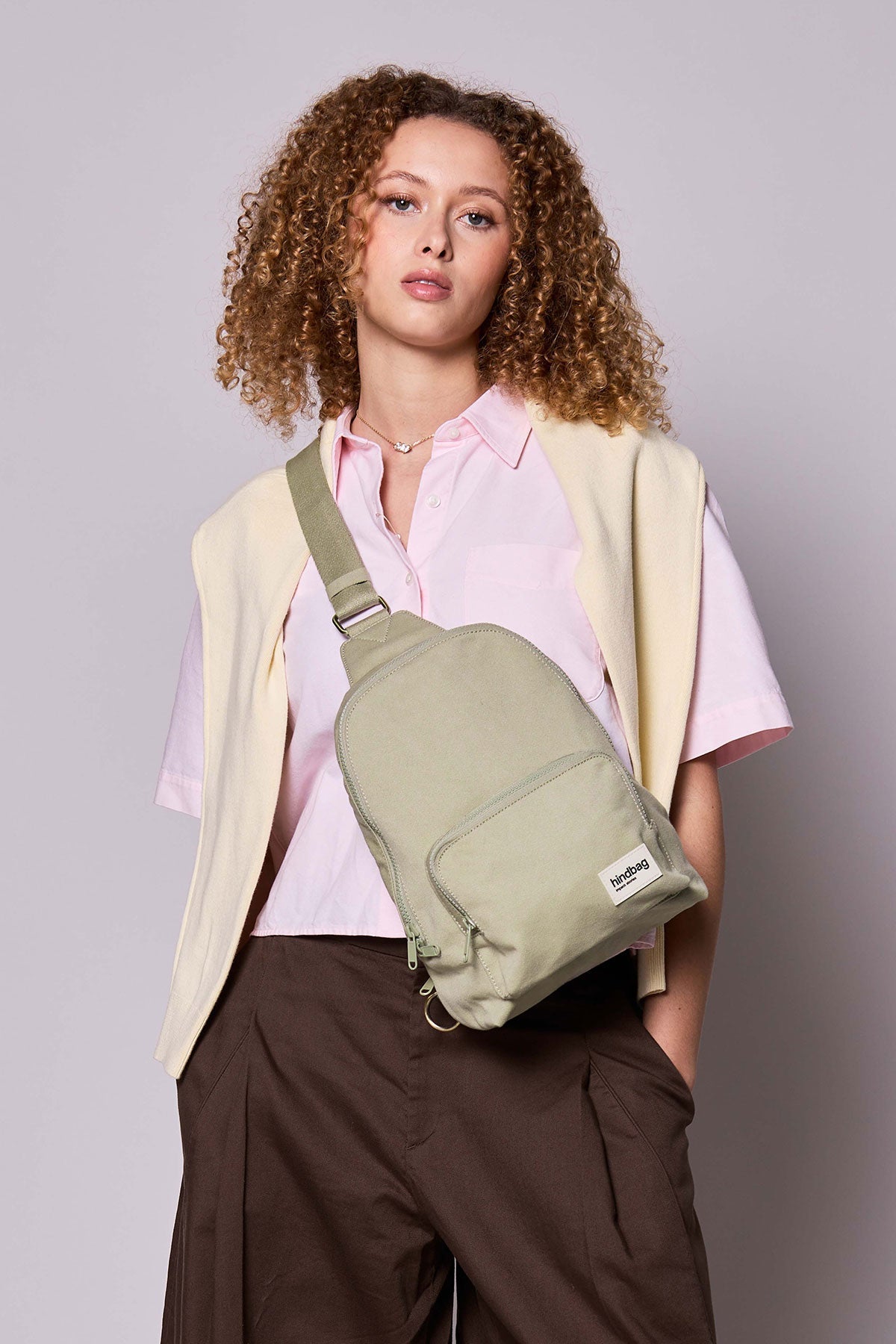 Felix Clay Green Sling Bag
