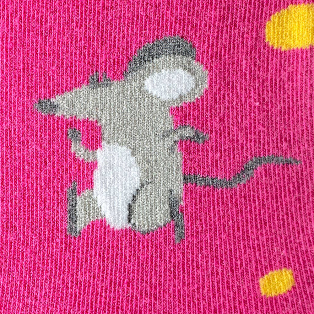 Chaussettes Enfant Souris et Fromages