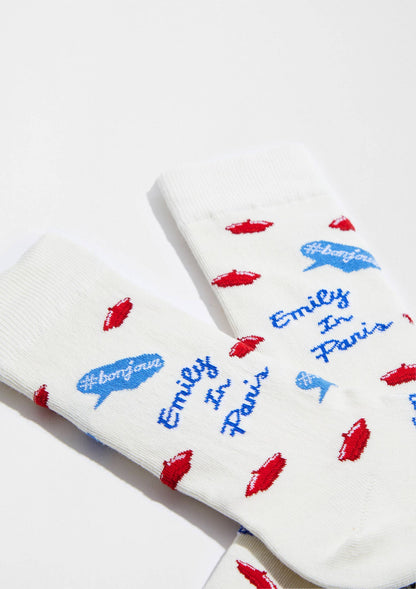 BeEmilyInParis Bonjour Offwhite - 100% Coton Bio