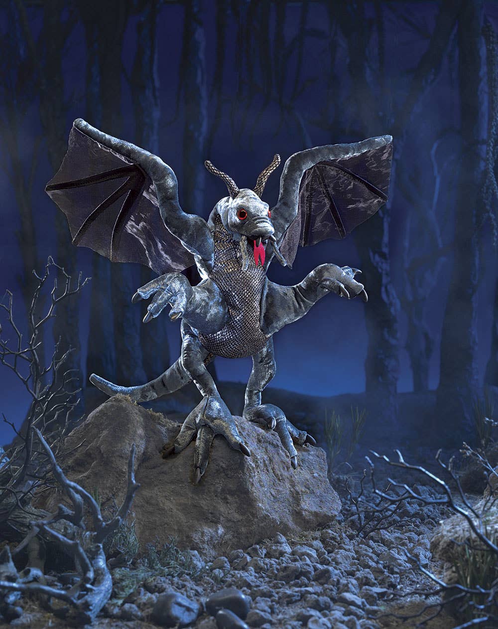 Marionetta a forma di drago fantastico