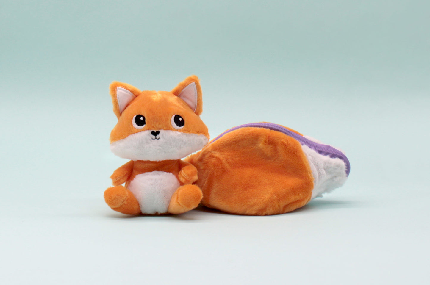Peluche réversible Russet le renard/figue – Flipetz – vue 13