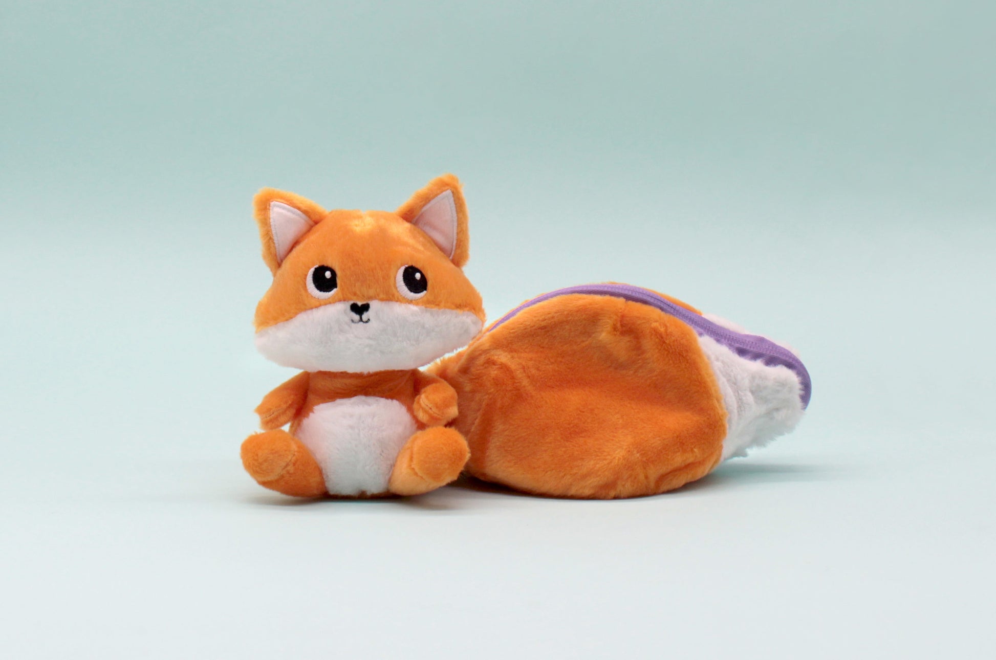 Peluche réversible Russet le renard/figue – Flipetz – vue 13