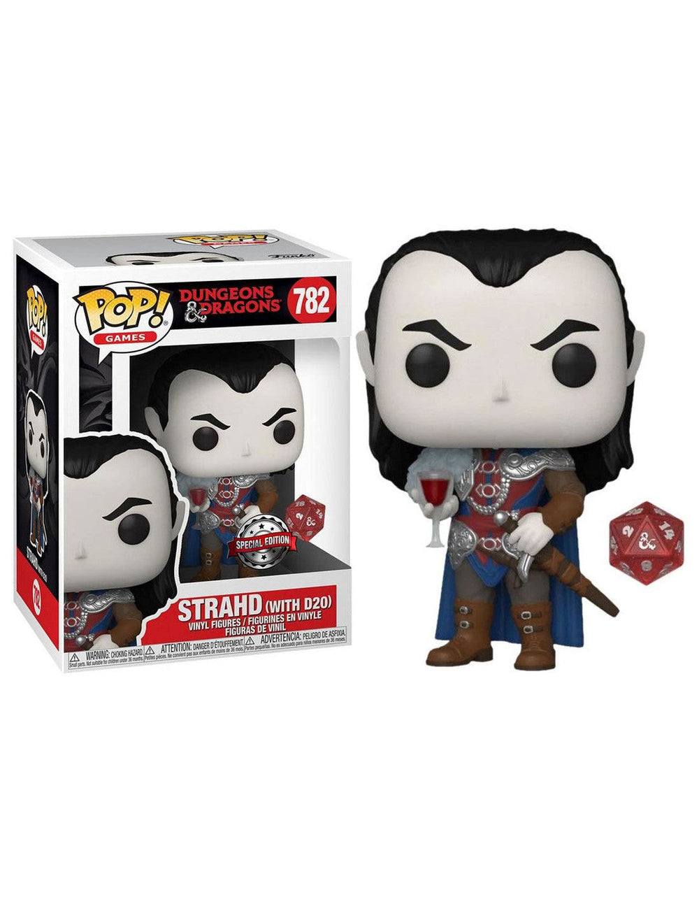 Pop! Strahd con D20 (Metallizzato) 