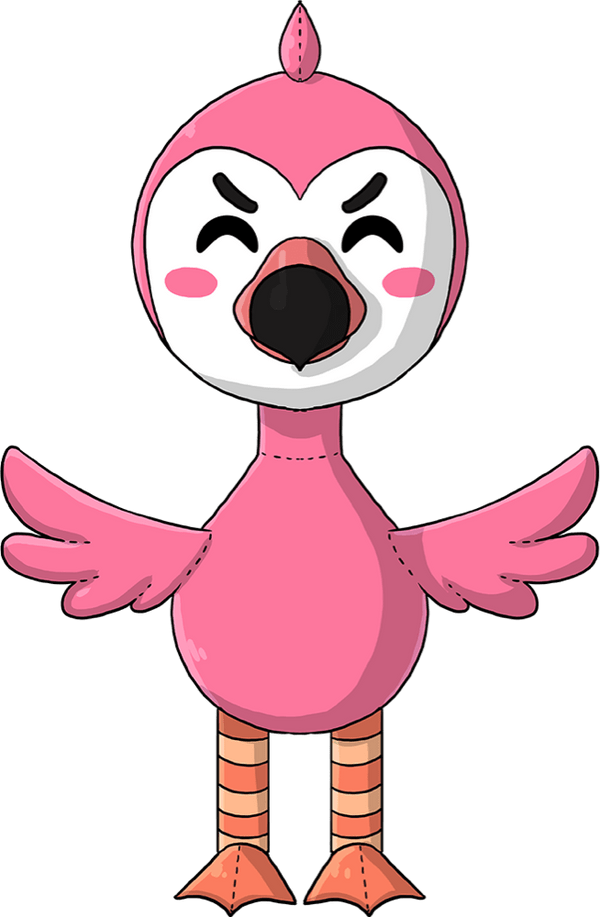 Flamingo Plush (6 inch)