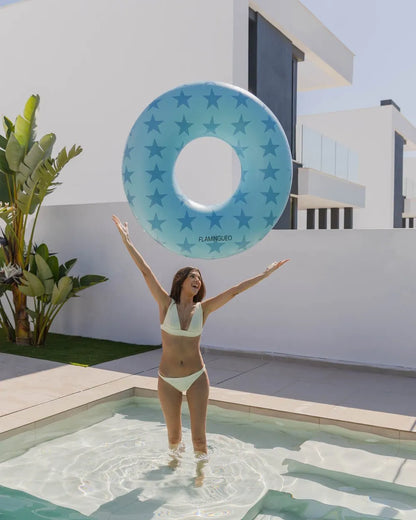 Blue donut float - JACKSON