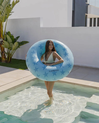 Blue donut float - JACKSON
