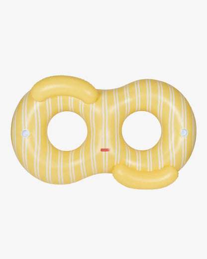 Double yellow donut float - LISBON