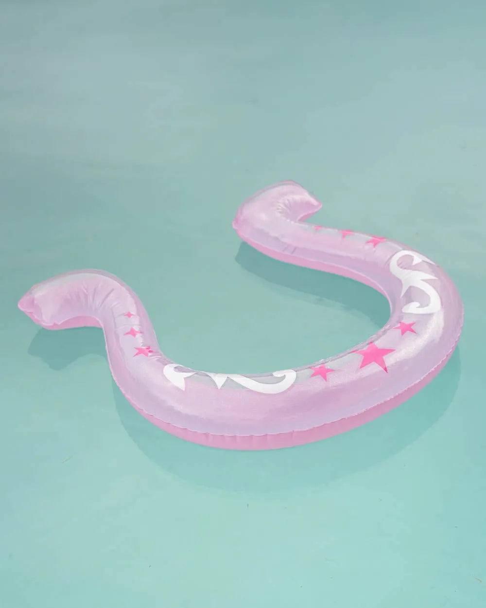 Pink horseshoe float - YEEHAW