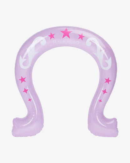 Pink horseshoe float - YEEHAW