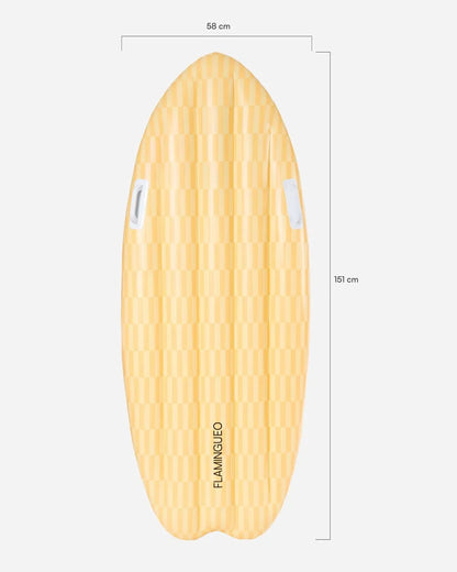Yellow surfboard float - SANREMO
