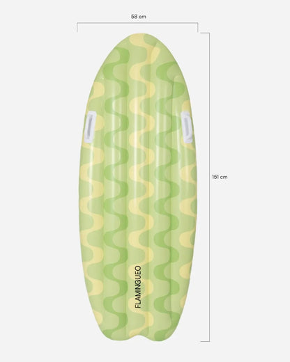 Green surfboard float - AUSTIN