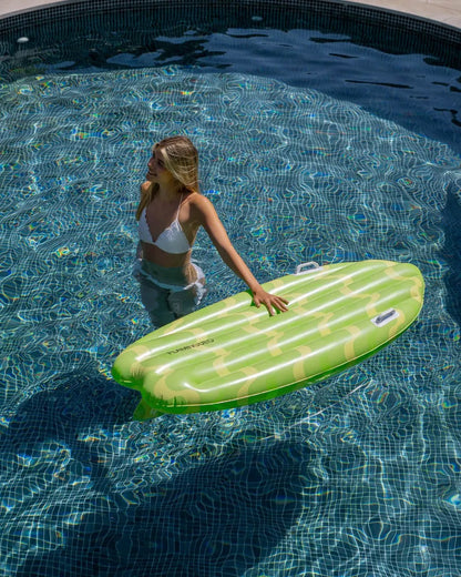 Green surfboard float - AUSTIN