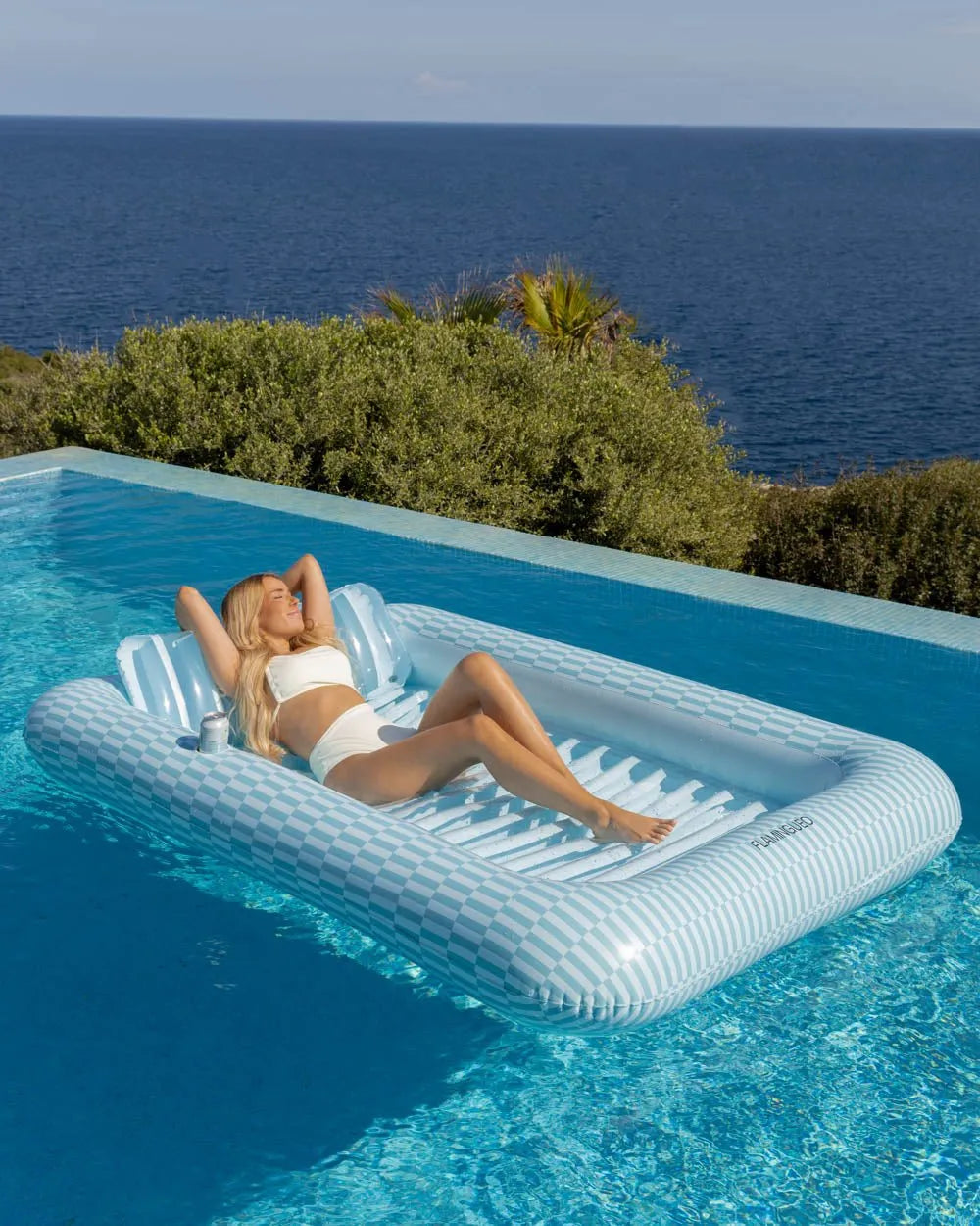 Flotador tanning pool azul - PORTOFINO