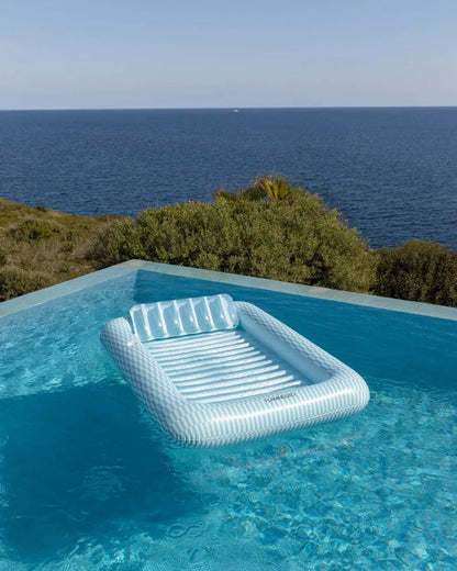 Blue Portofino Tanning Pool Float